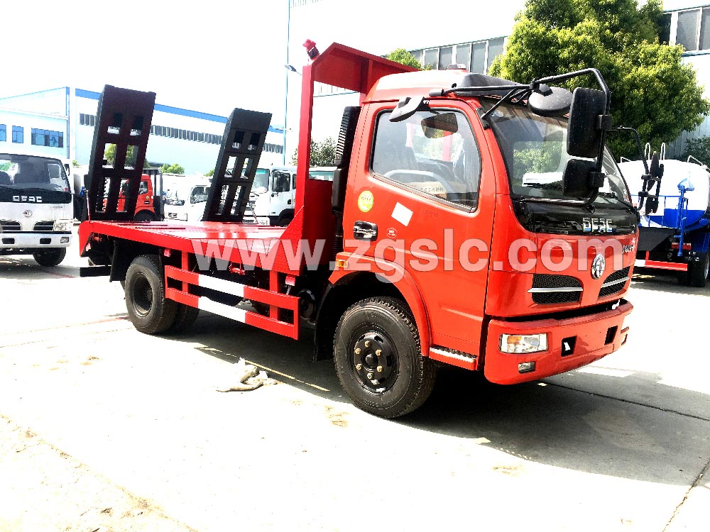 程力東風(fēng)福瑞卡藍牌平板運輸車（國五）