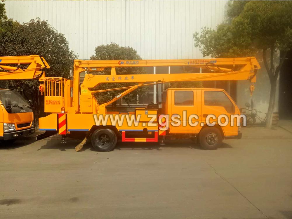江鈴雙排高空作業(yè)車(國五)