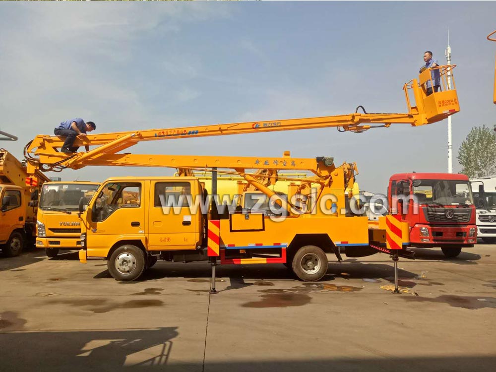 五十鈴雙排高空作業(yè)車(國五)