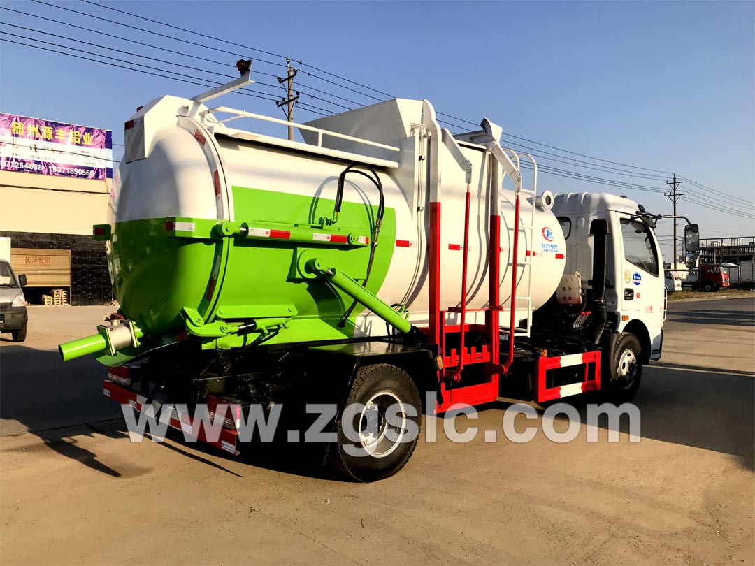 東風(fēng)大多利卡6方餐廚垃圾車(chē)_餐廚垃圾車(chē)參數(shù)配置