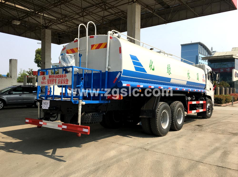 程力東風(fēng)后雙橋22噸灑水車黃牌(國五)