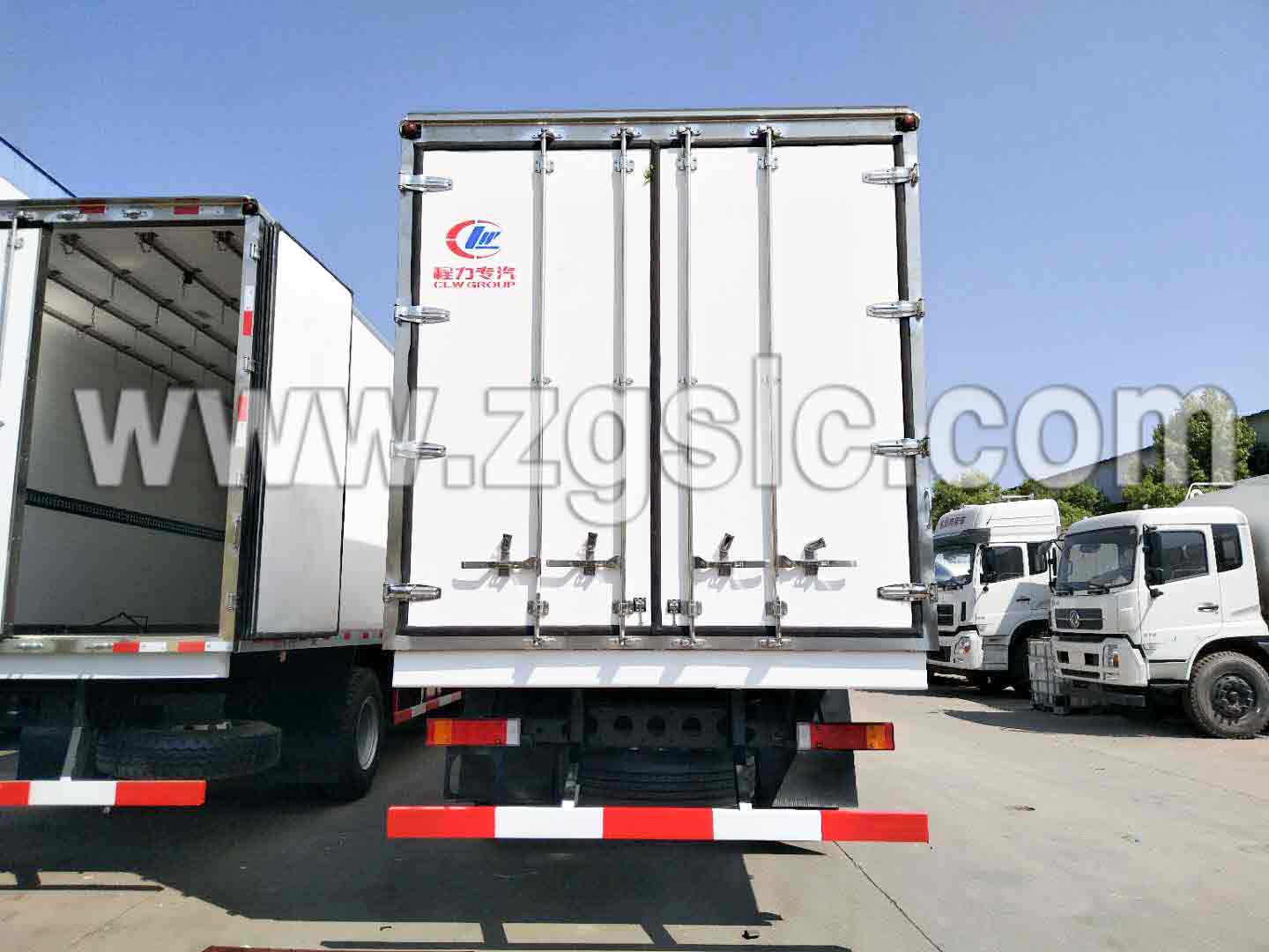 東風(fēng)天龍后前四后八冷藏車