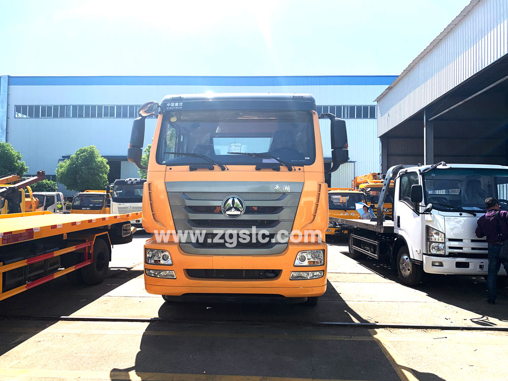 重汽豪瀚聯(lián)體一拖一清障車_重汽豪瀚聯(lián)體一拖一清障車報價
