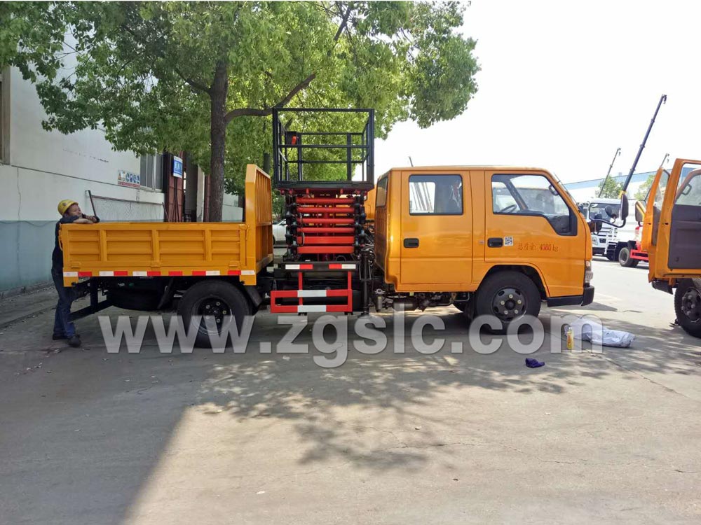 江鈴10米高空作業(yè)升降平臺(tái)車(國(guó)五)的價(jià)格