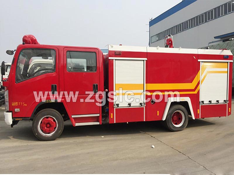慶鈴五十鈴3噸水罐消防車(國(guó)五)-那家便宜