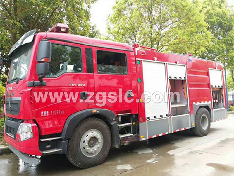 重汽T5G-5噸水罐消防車(國五)-那家質(zhì)量好