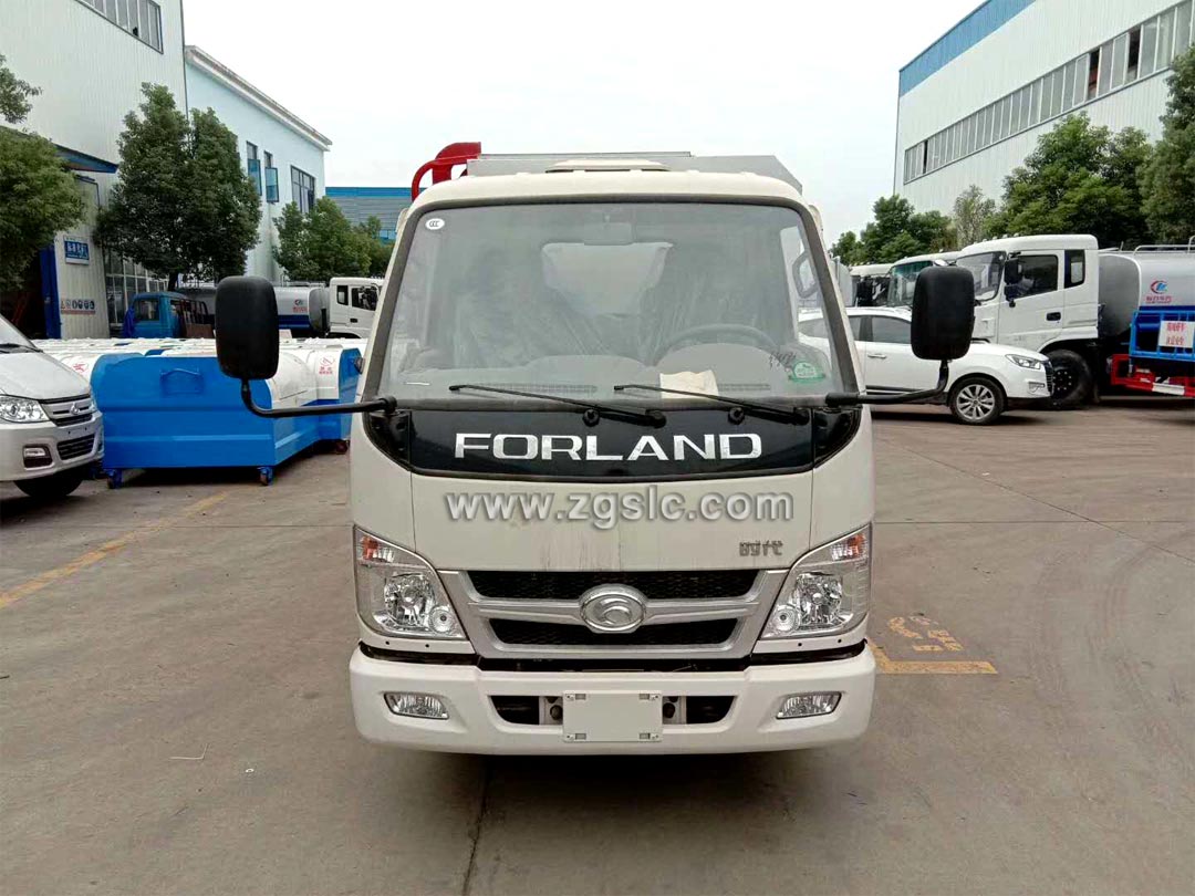 福田3方掛桶垃圾車_小型掛桶垃圾車能做幾方？