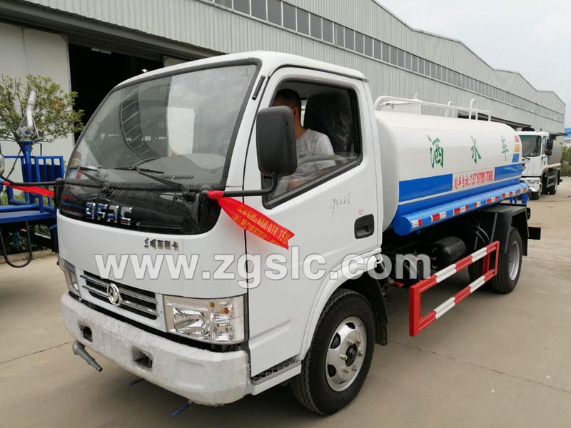 2019/06/04 九江藕總在程力集團訂購一輛5噸國三東風福瑞卡灑水車，單號195025