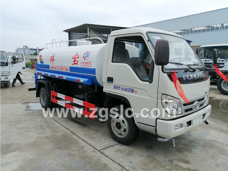 2019/05/31 九江張總在程力專用汽車股份有限公司訂購一臺5噸國三灑水車，單號2019053