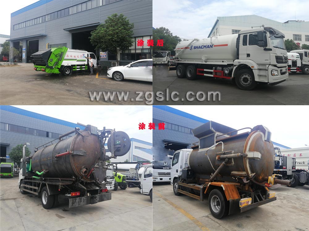 程力集團(tuán)專用車在經(jīng)過涂裝，總裝工藝裝配等一系列的工序后，呈現(xiàn)出華麗的新車面貌