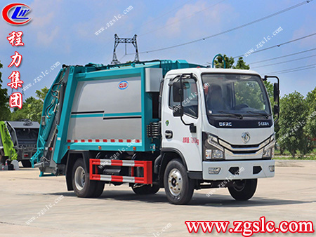 東風(fēng)小多利卡6方壓縮垃圾車，變廢為寶，美化家園
