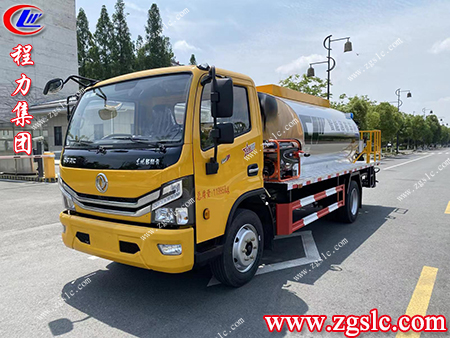 程力牌東風(fēng)大多利卡瀝青灑布車(chē)注就好瀝青，好瀝青，鑄就好公路